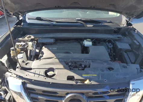 2019 Nissan Pathfinder S z USA, uszkodzony, nr VIN 5N1DR2MM5KC605855